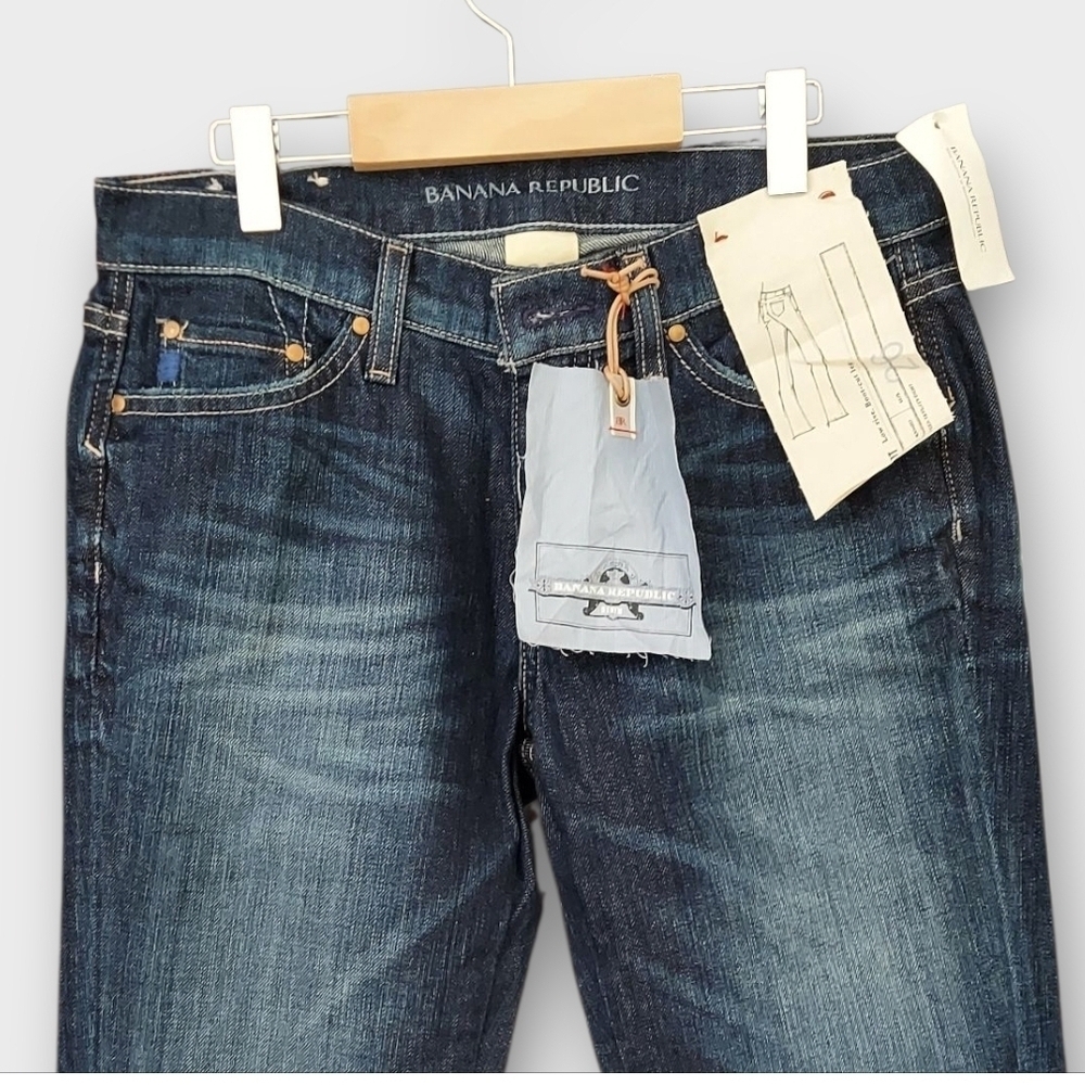 NWT Banana Republic Women's Boot Cut Jeans ~sz 26 - Picture 4 of 8